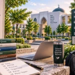 lingkungan kampus Islami modern dengan fasilitas belajar berkualitas