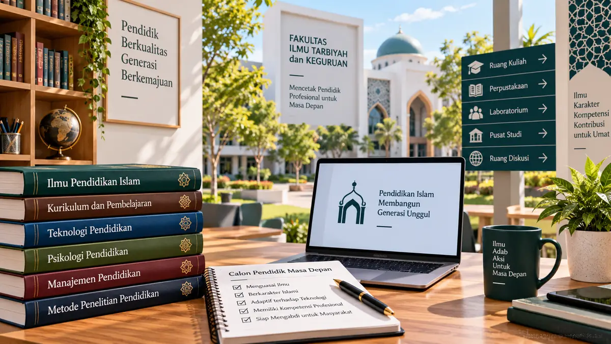 lingkungan pendidikan Islam modern untuk mendukung kompetensi calon pendidik