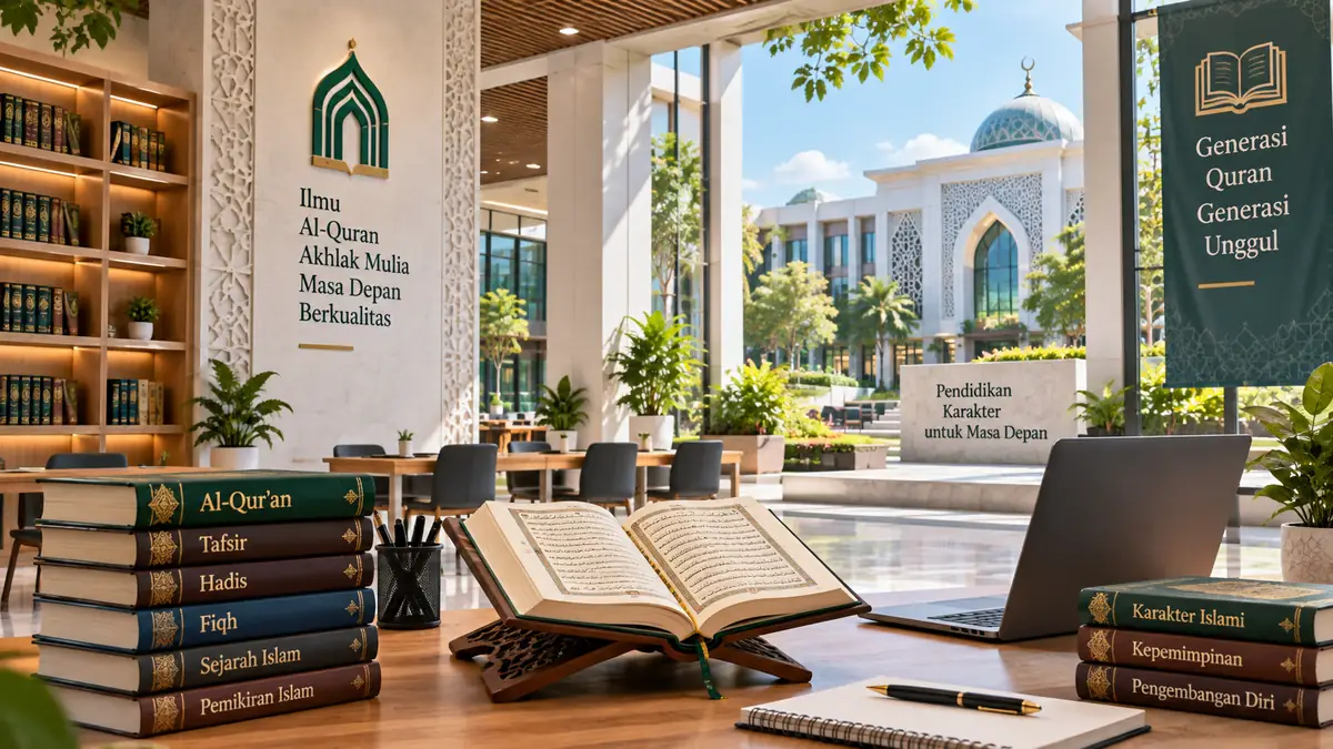 kampus Quran terbaik untuk karakter dengan lingkungan pendidikan Islami modern