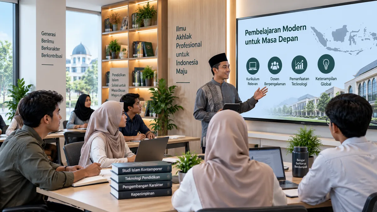 pembelajaran modern mahasiswa di kampus islam