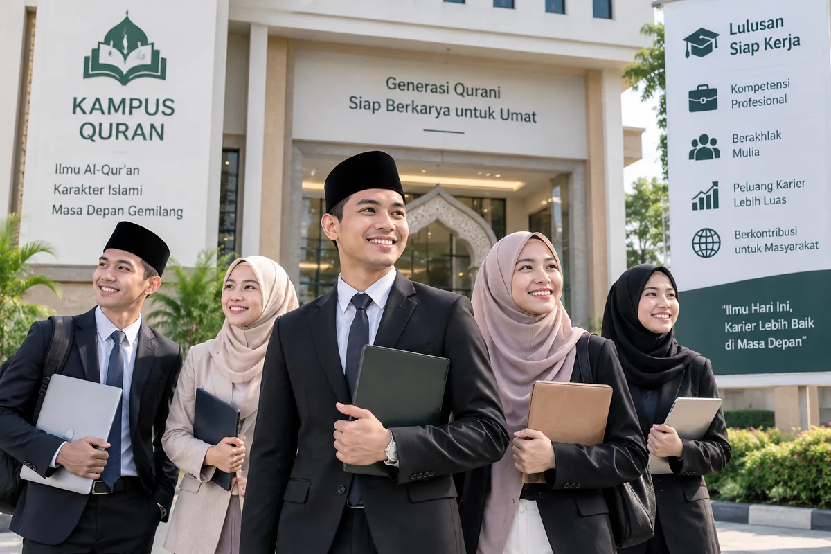 lulusan kampus quran siap bekerja dan membangun karier profesional