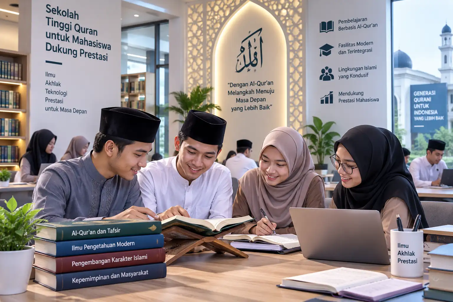 mahasiswa mendalami Al-Quran melalui kegiatan pembelajaran di kampus