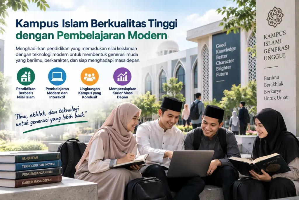Kampus Islam Berkualitas Tinggi dengan Pembelajaran Modern